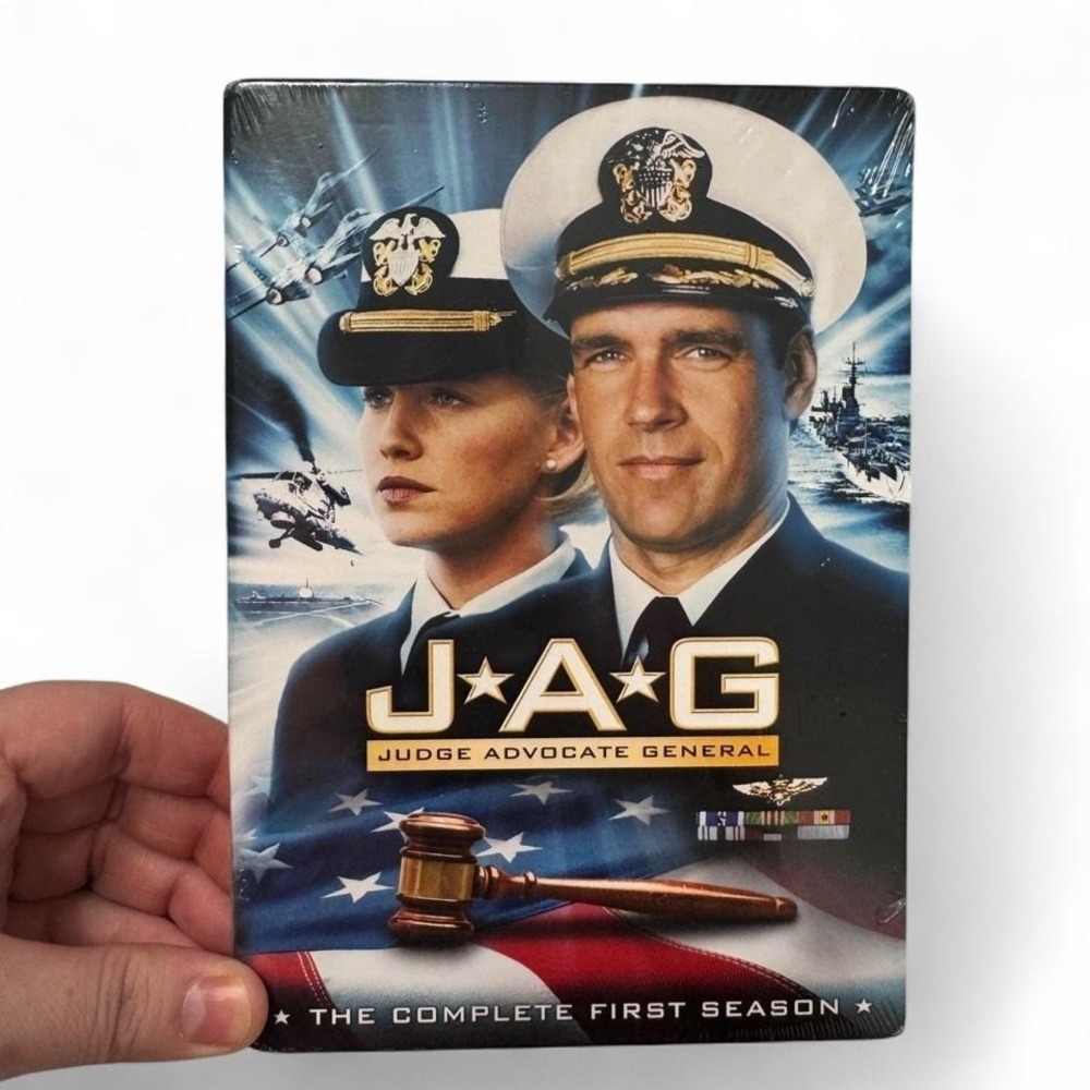 JAG Judge Advocate General Complete 1st Season DVD Box Set Navy Military TV Seal